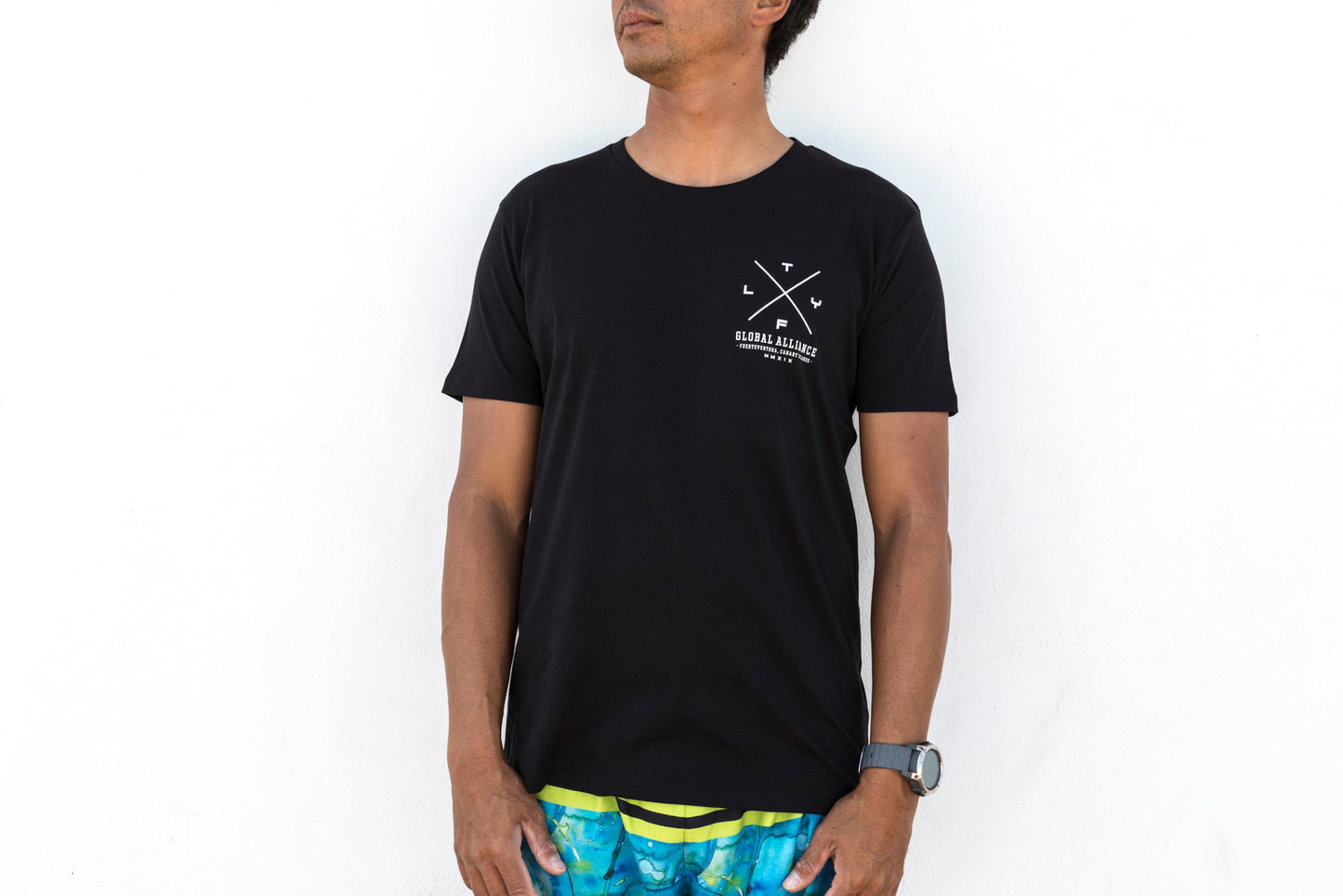 Loyal To The Foil 'X' / Script T-Shirt - Black