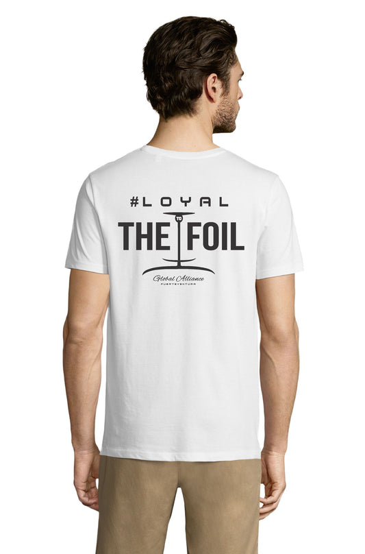 Loyal To The Foil Organic "Diamond/Hydrofoil" Logo T-Shirt - White