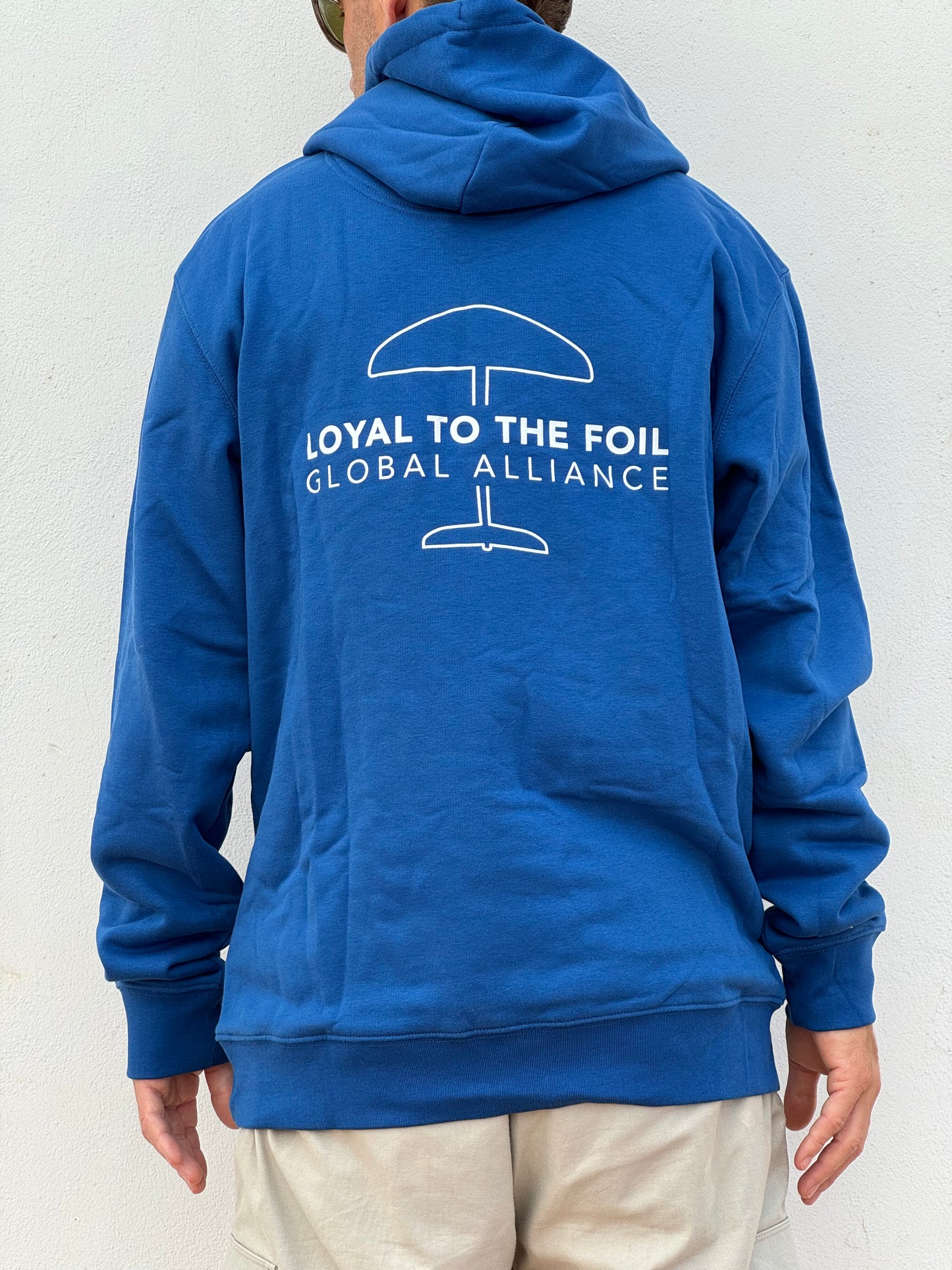 Unisex Loyal To The Foil Pullover Hoodie - Royal Blue - FREE MERCH INCLUDED!