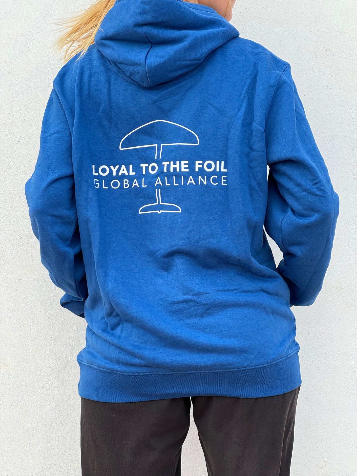 Unisex Loyal To The Foil Pullover Hoodie - Royal Blue - FREE MERCH INCLUDED!