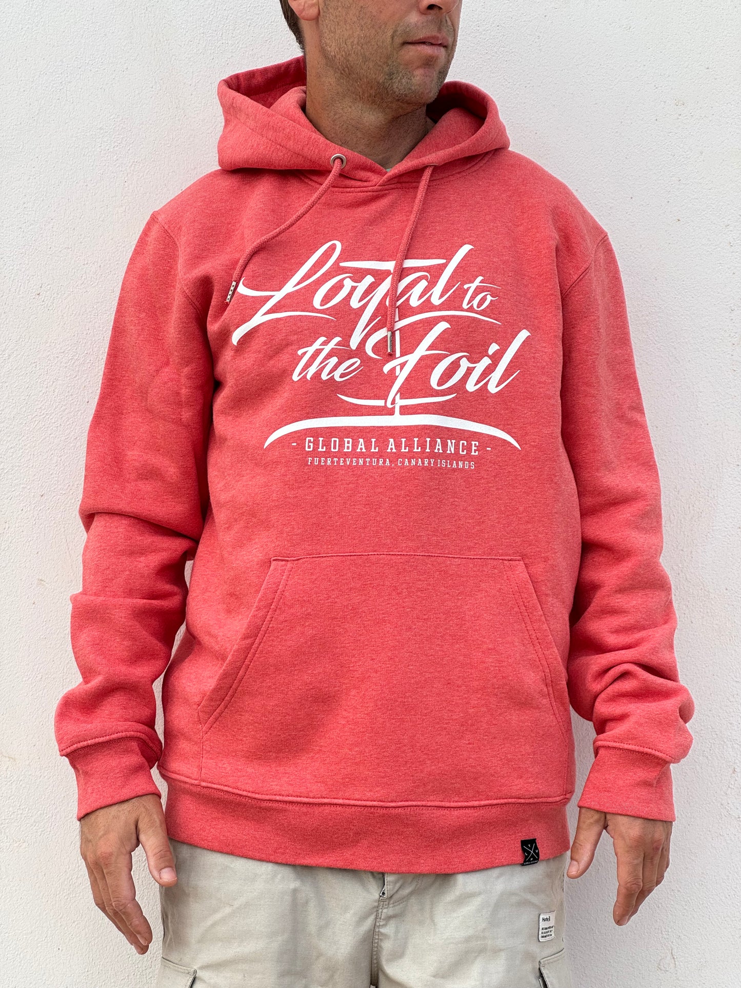 Unisex Loyal To The Foil Pullover Hoodie - Heather Coral Red - FREE MERCH INCLUDED!