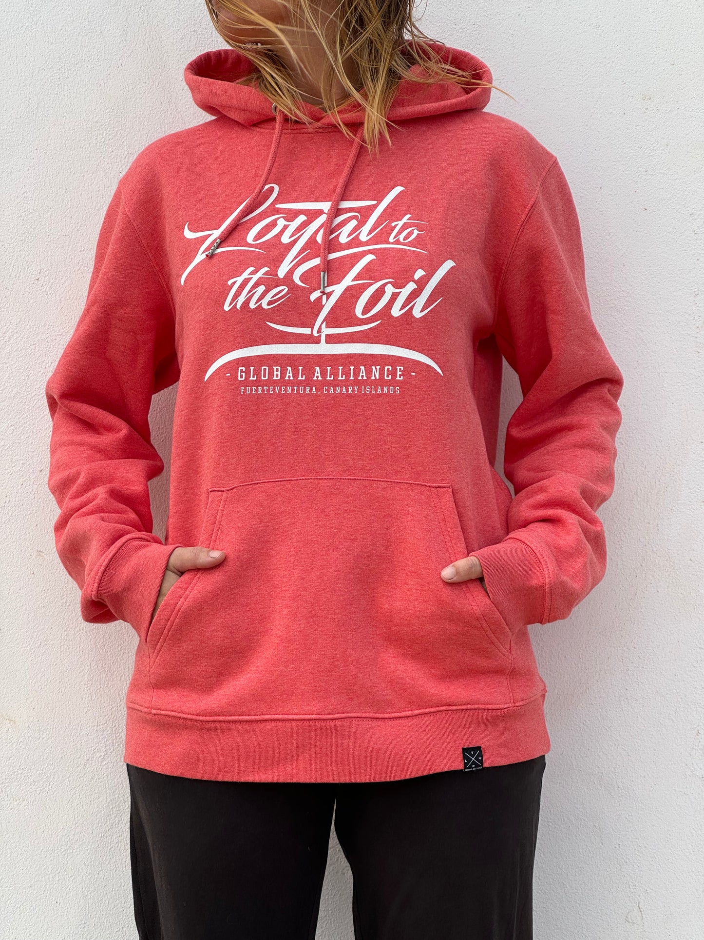 Unisex Loyal To The Foil Pullover Hoodie - Heather Coral Red - FREE MERCH INCLUDED!