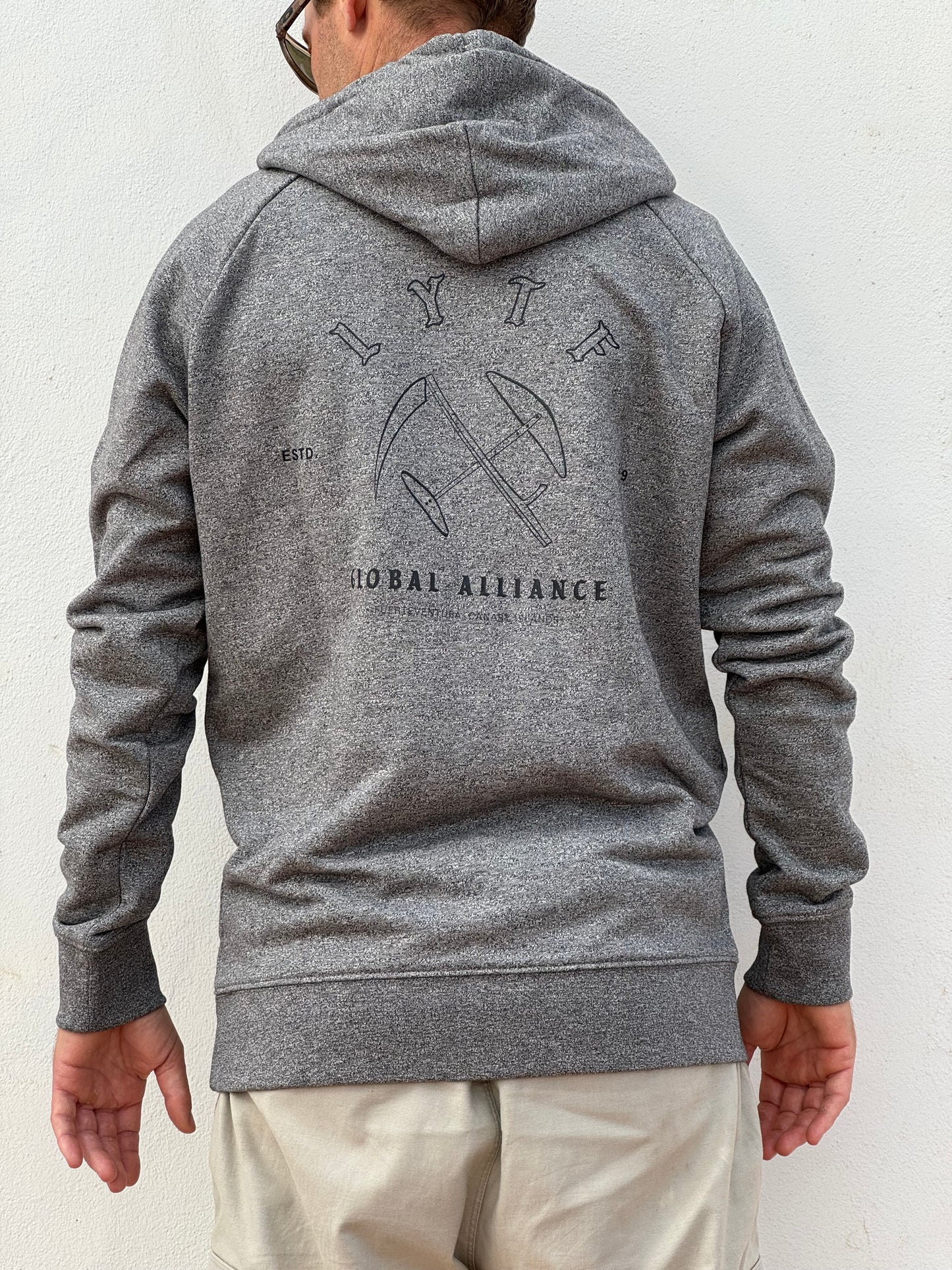 Unisex Loyal To The Foil Pullover Hoodie - Steel Grey - FREE MERCH INCLUDED!