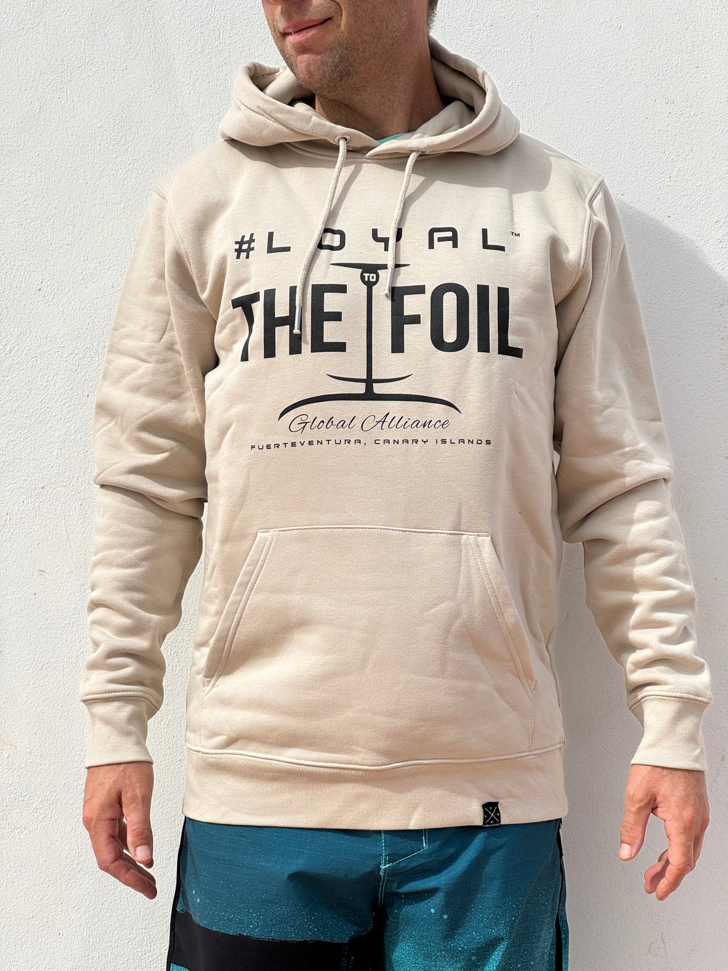 Unisex Loyal To The Foil Pullover Hoodie - Desert Dust - FREE MERCH INCLUDED!