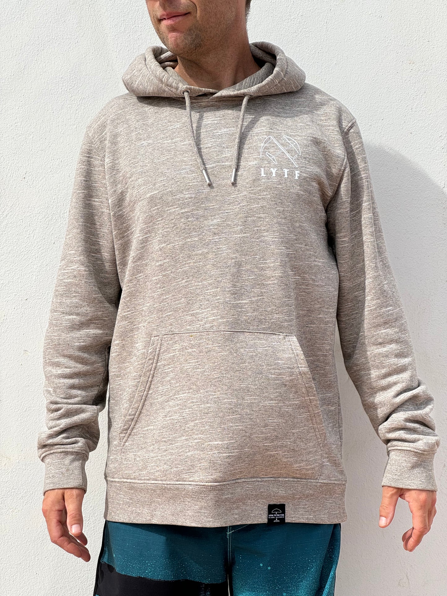 Unisex Loyal To The Foil Pullover Hoodie - Heather Sand - FREE MERCH INCLUDED!