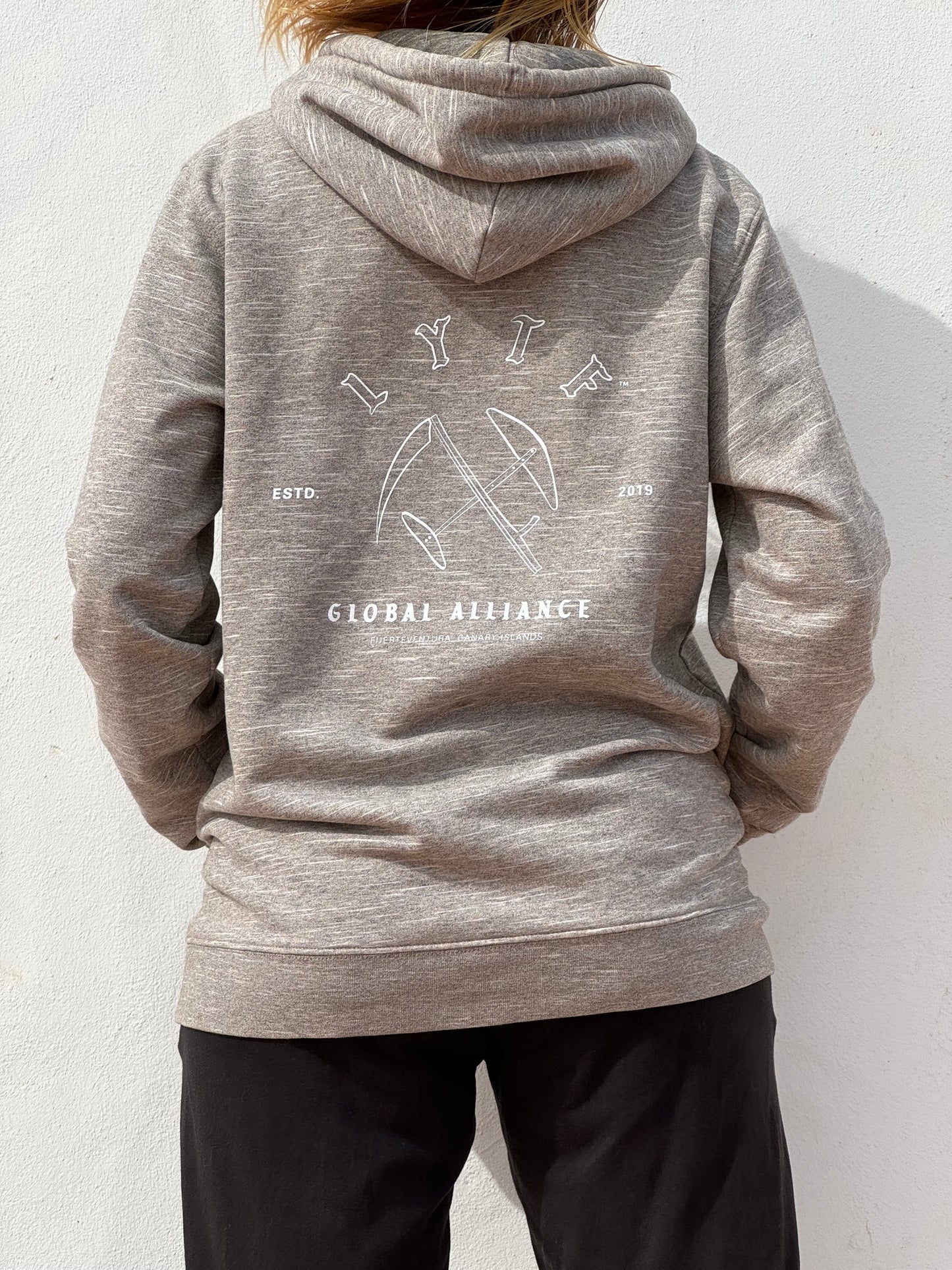 Unisex Loyal To The Foil Pullover Hoodie - Heather Sand - FREE MERCH INCLUDED!