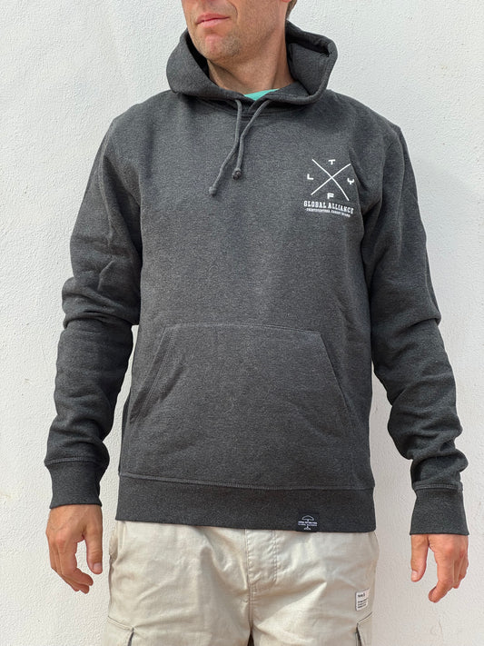 Unisex Loyal To The Foil Pullover Hoodie - Anthracite - FREE MERCH INCLUDED!