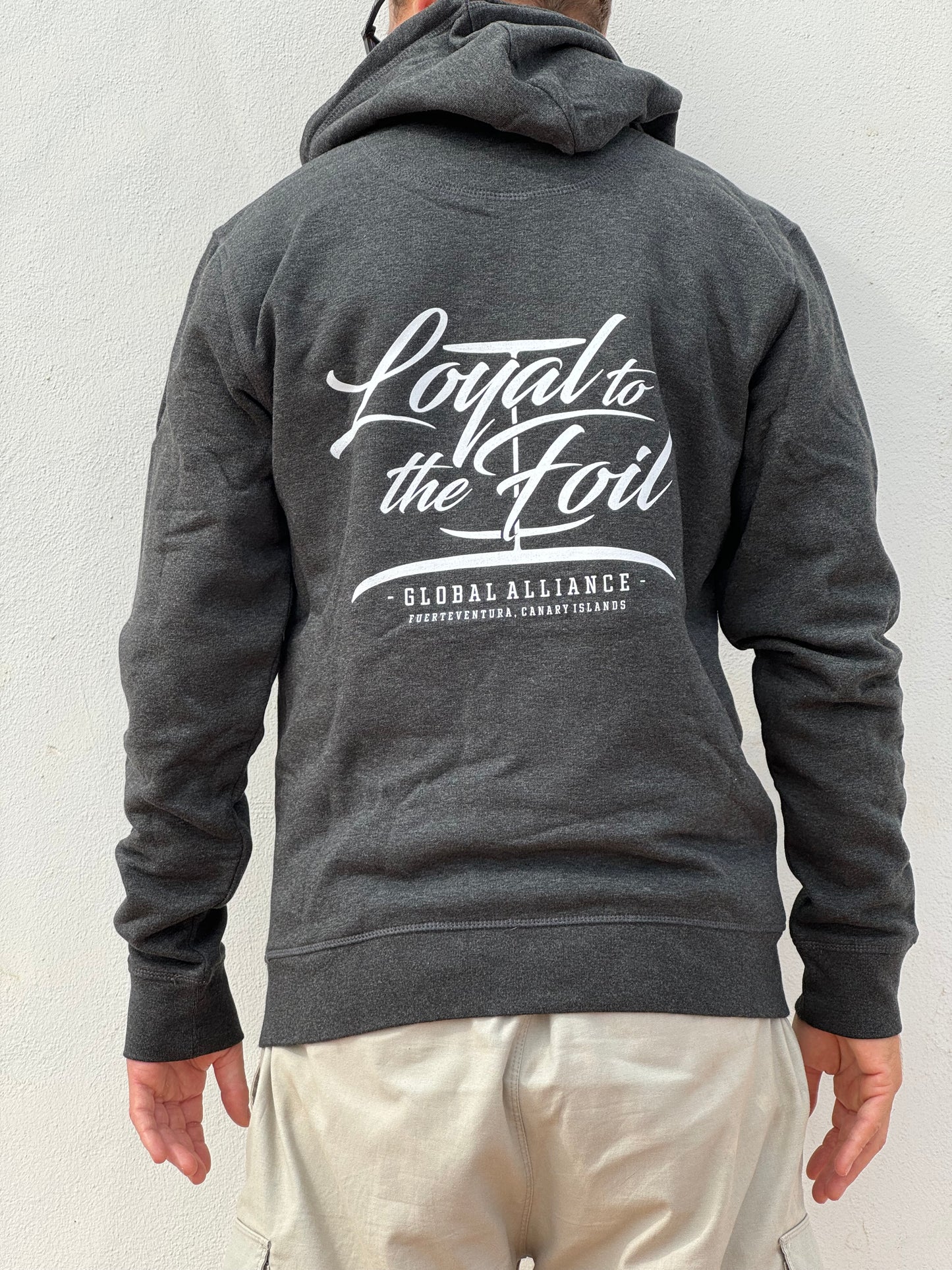 Unisex Loyal To The Foil Pullover Hoodie - Anthracite - FREE MERCH INCLUDED!