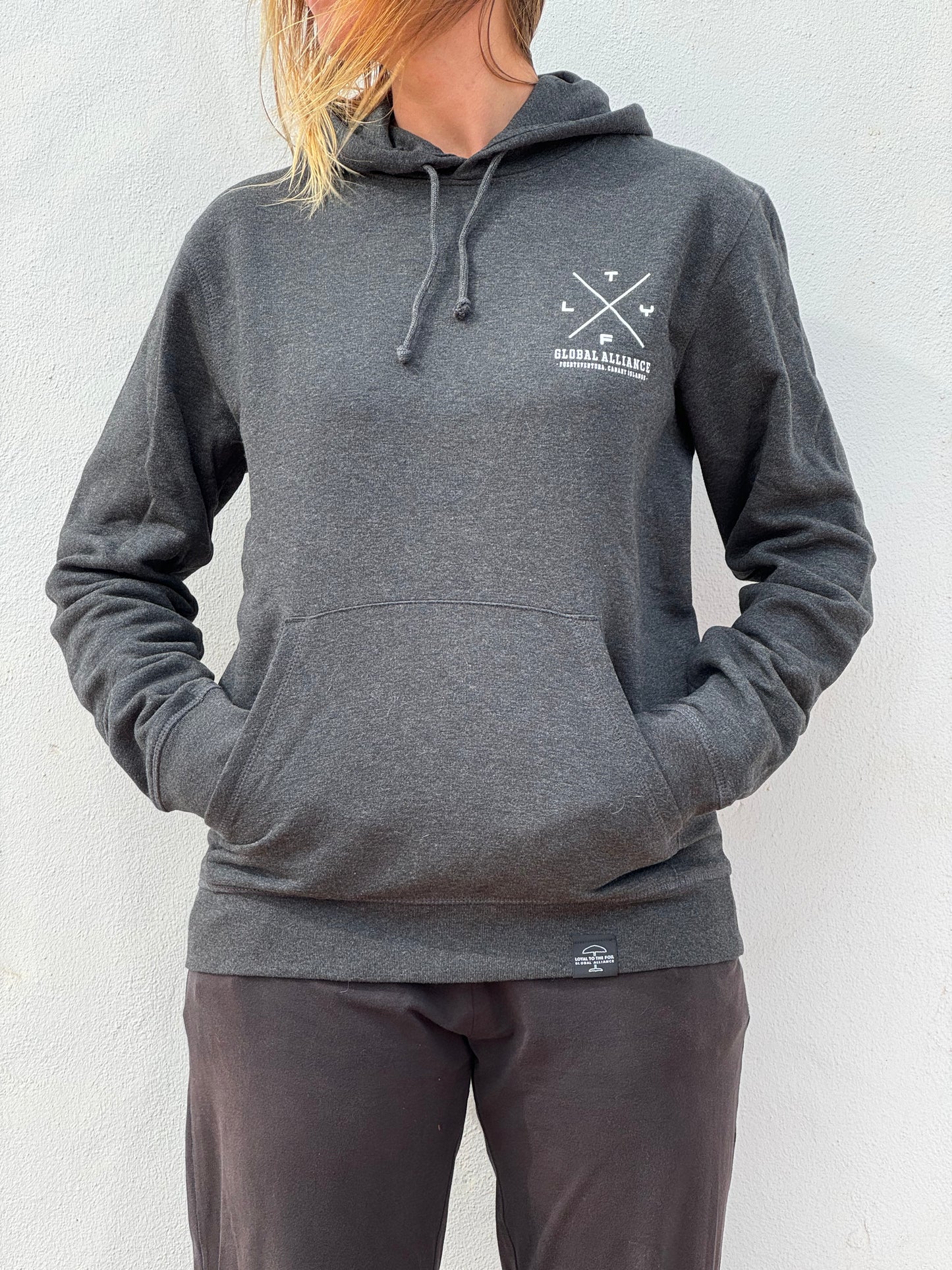 Unisex Loyal To The Foil Pullover Hoodie - Anthracite - FREE MERCH INCLUDED!