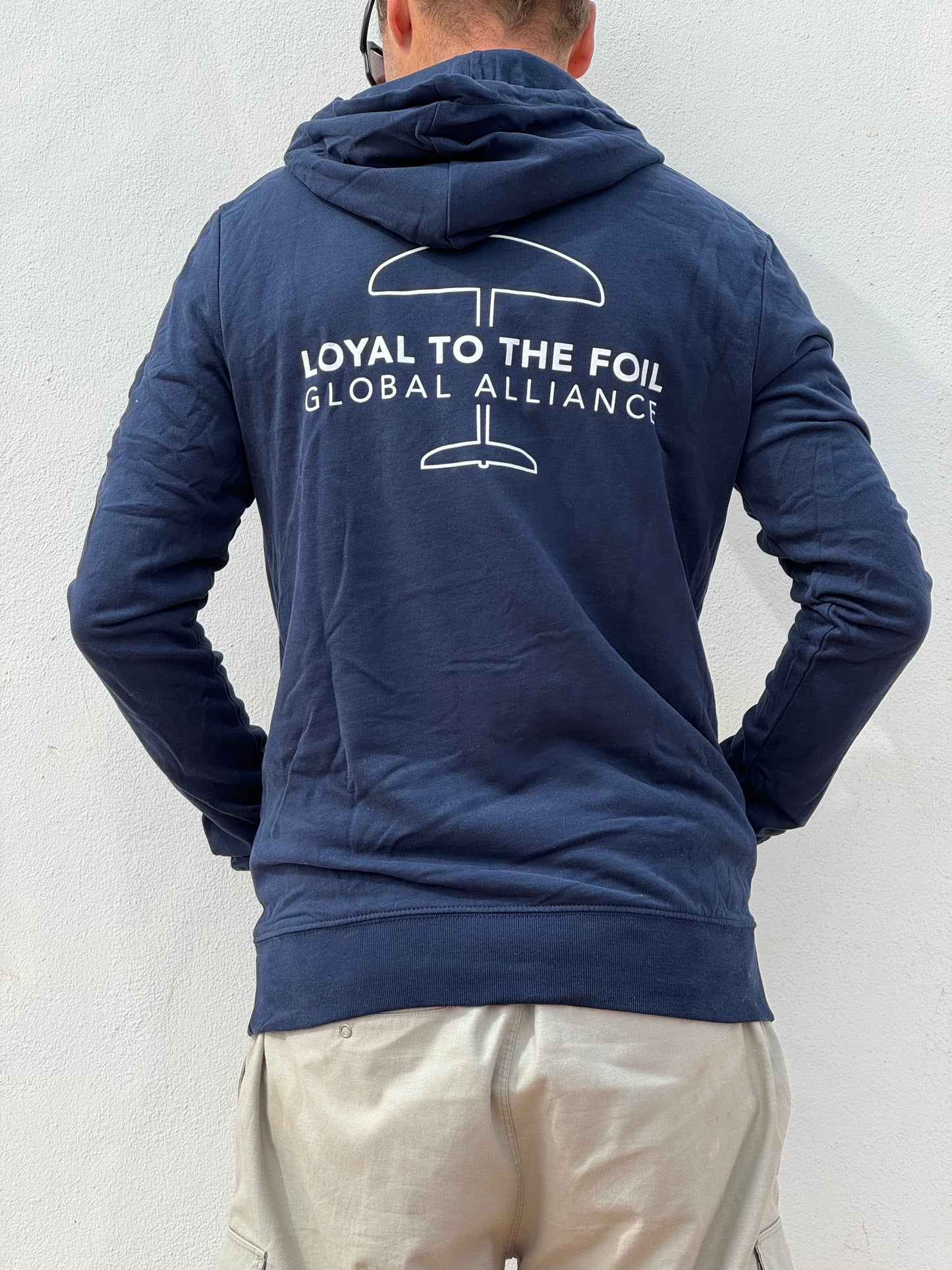 Unisex Loyal To The Foil Pullover Hoodie - Navy Blue - FREE MERCH INCLUDED!