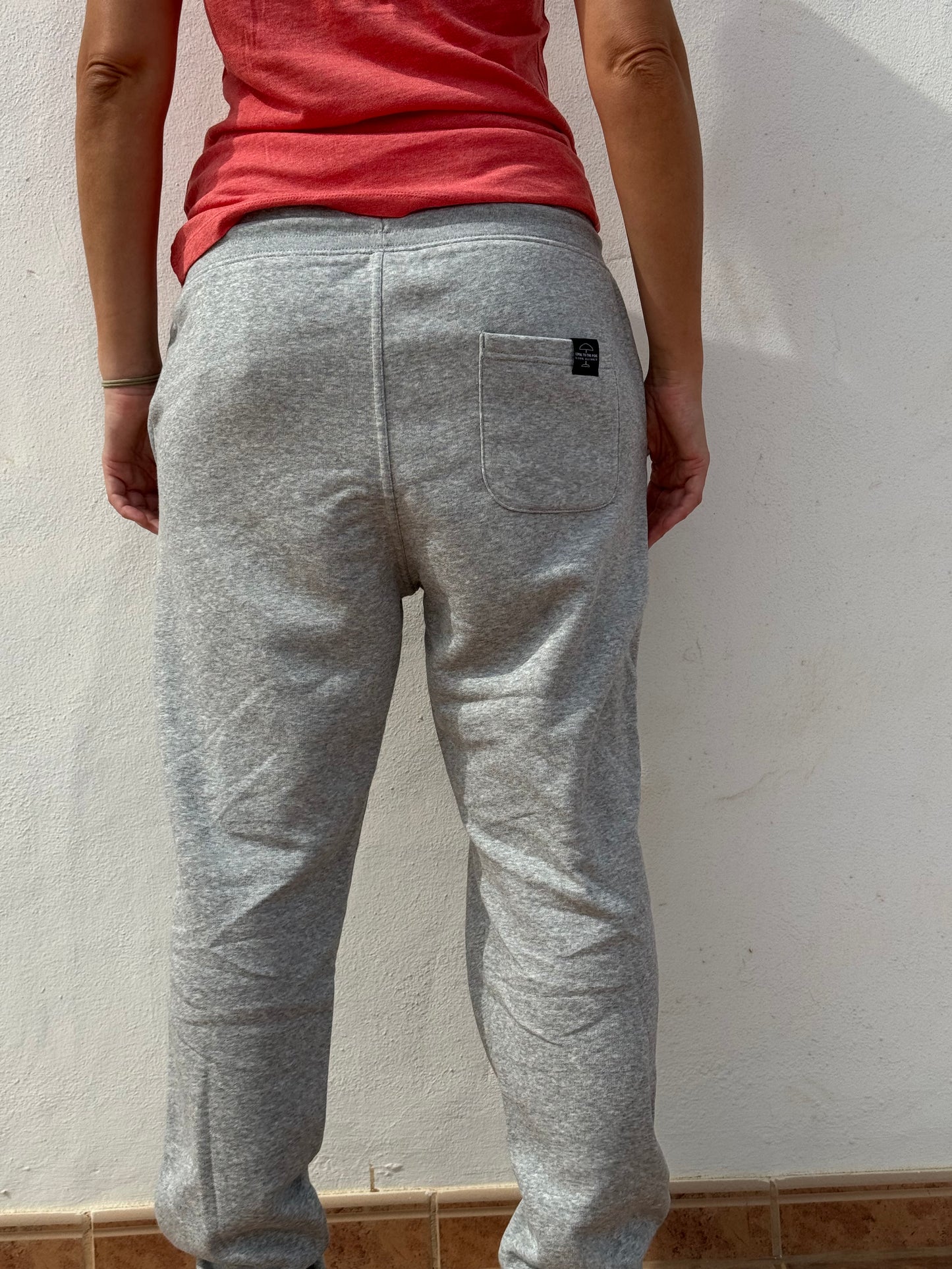 Unisex Loyal To The Foil Organic Joggers  - Heather Grey