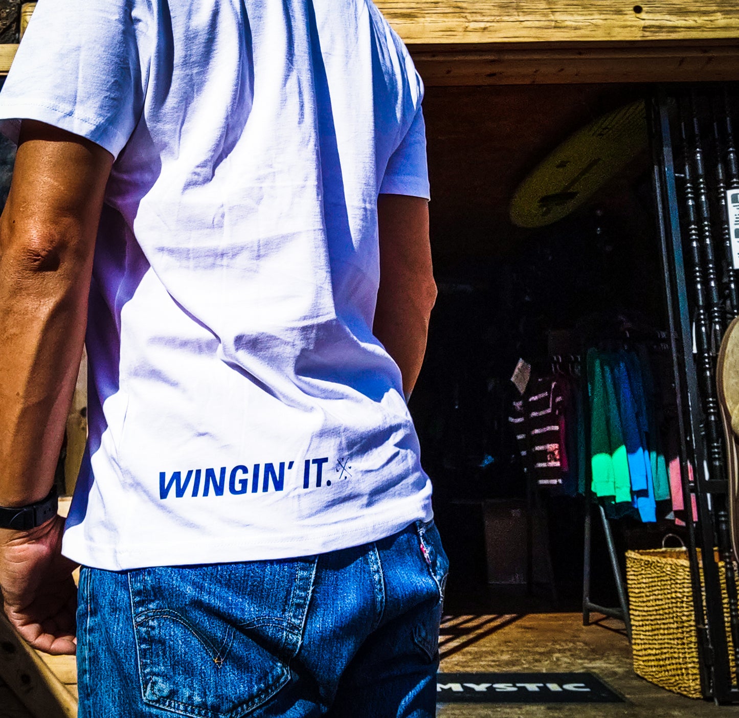 Loyal To The Foil 'Wingin It' T-Shirt - White