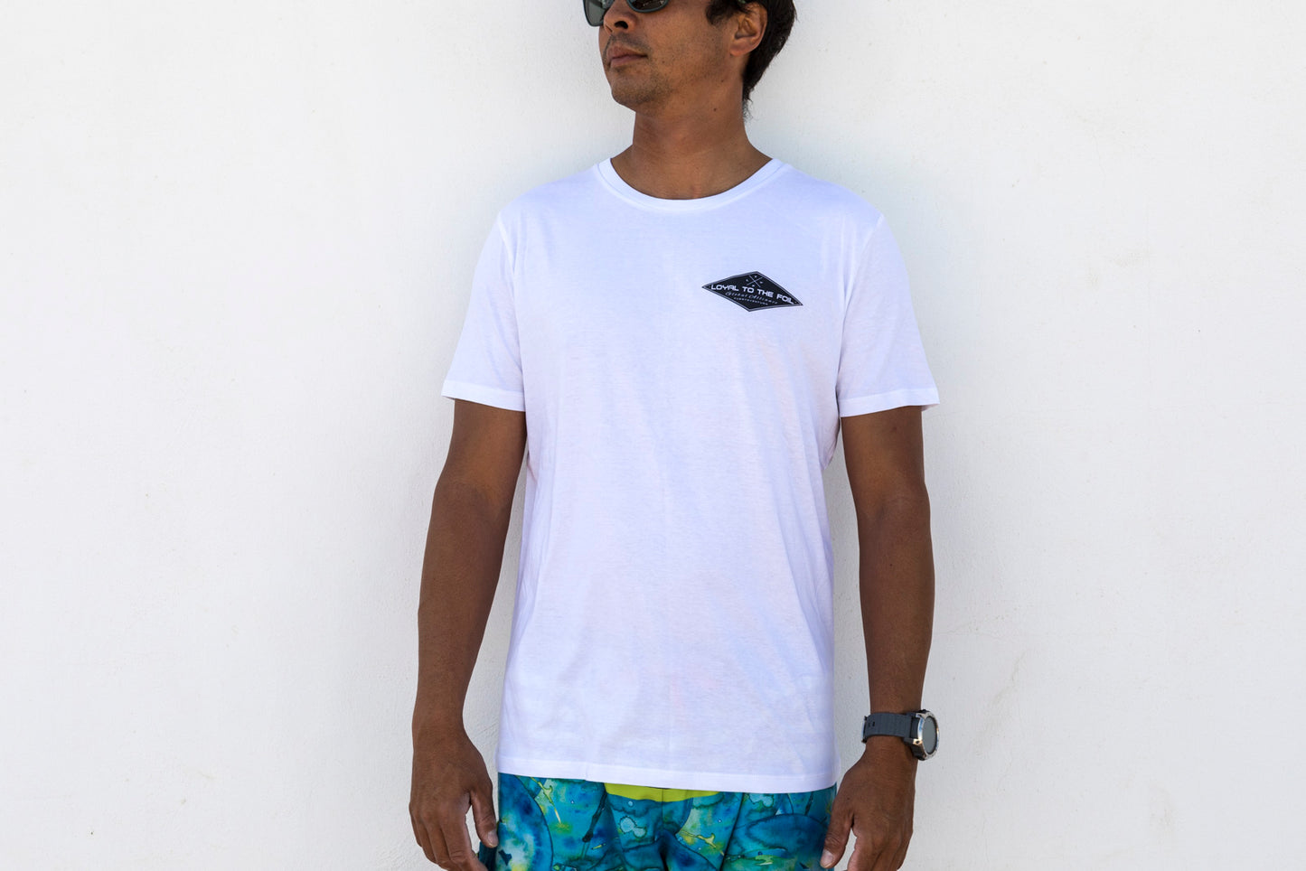 Loyal To The Foil Organic "Diamond/Fuselage" Logo T-Shirt - White