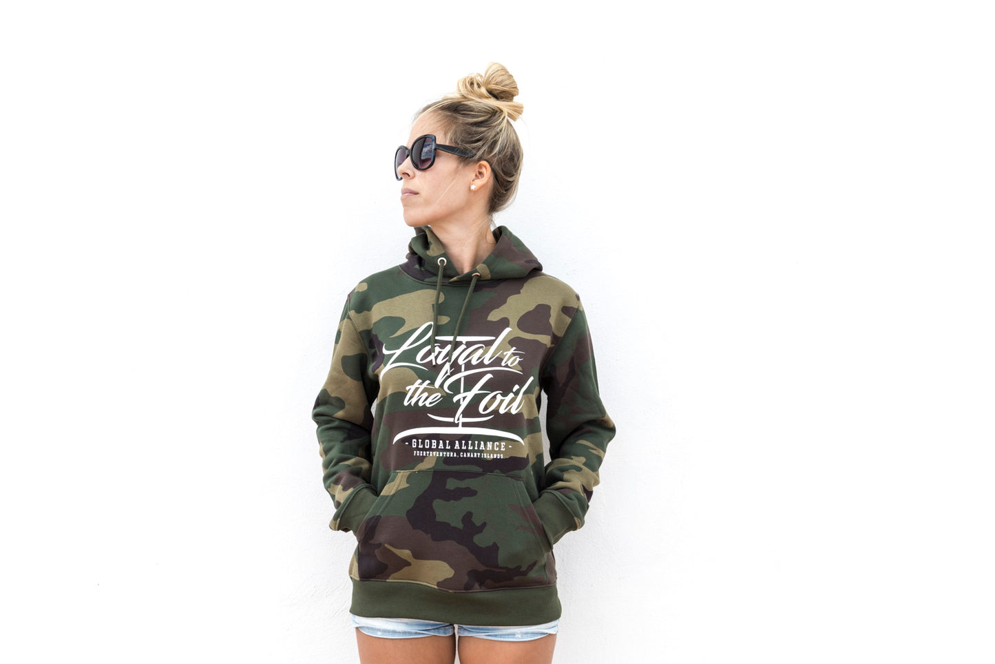 Unisex Loyal To The Foil Pullover Hoodie - Camo - FREE MERCH INCLUDED!