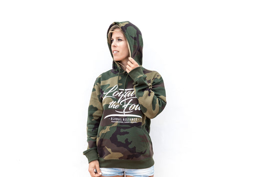 Unisex Loyal To The Foil Pullover Hoodie - Camo - FREE MERCH INCLUDED!