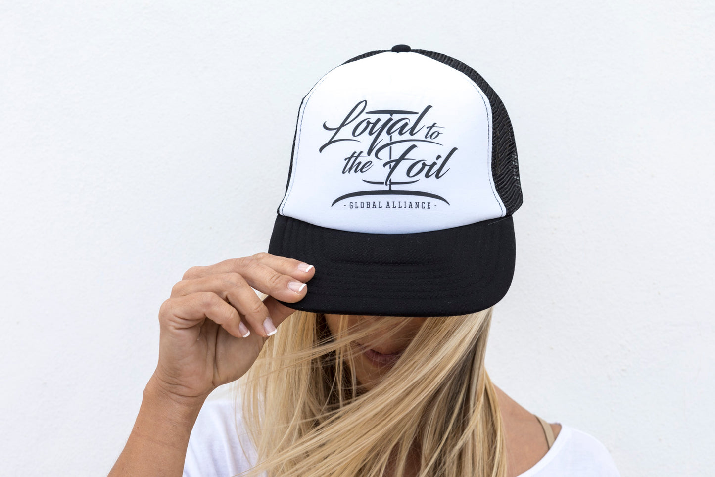 Loyal To The Foil Trucker Cap - Script Logo