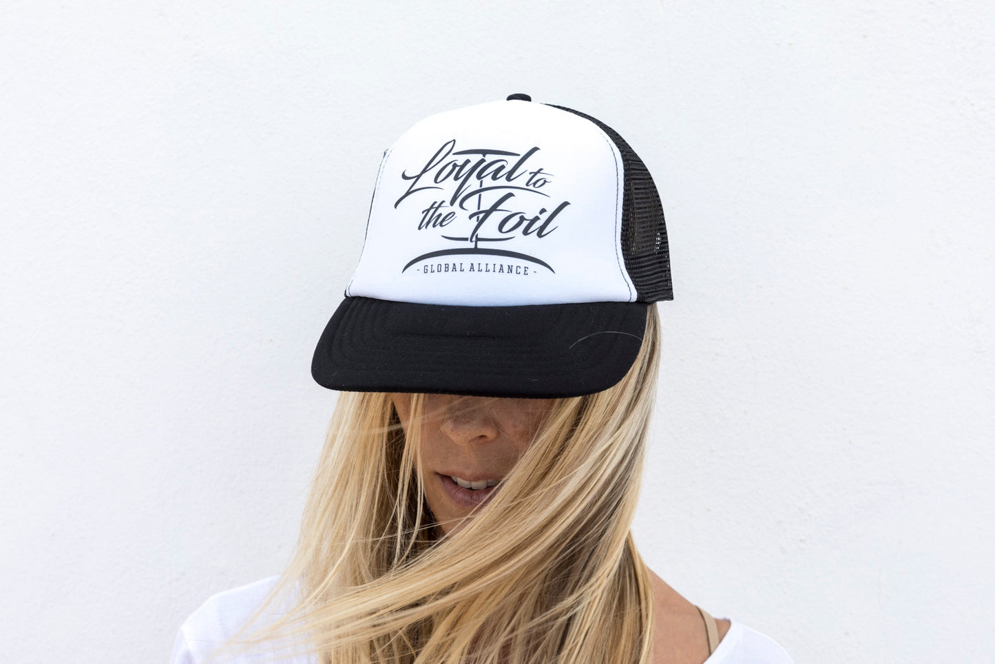 Loyal To The Foil Trucker Cap - Script Logo