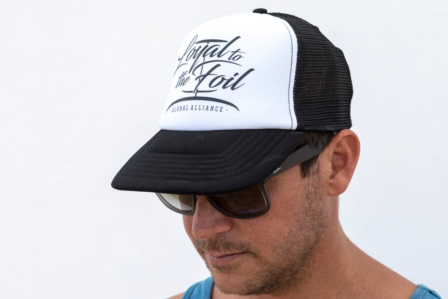 Loyal To The Foil Trucker Cap - Script Logo