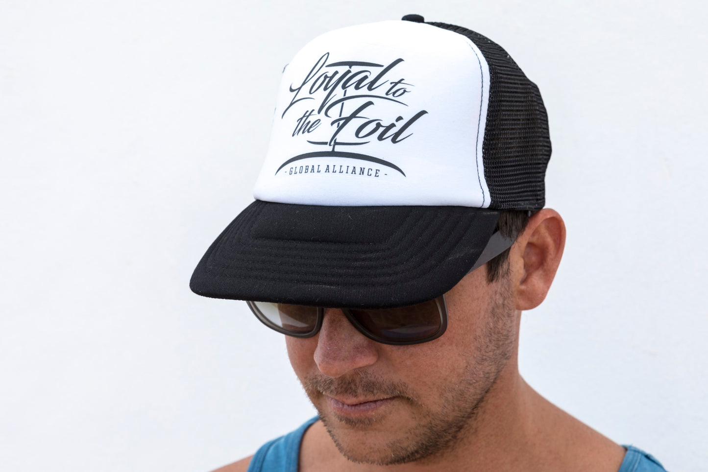 Loyal To The Foil Trucker Cap - Script Logo