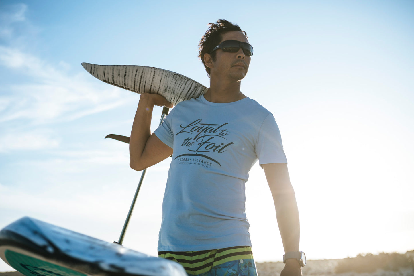 Loyal To The Foil Organic T-Shirt - "Script Logo" - Black